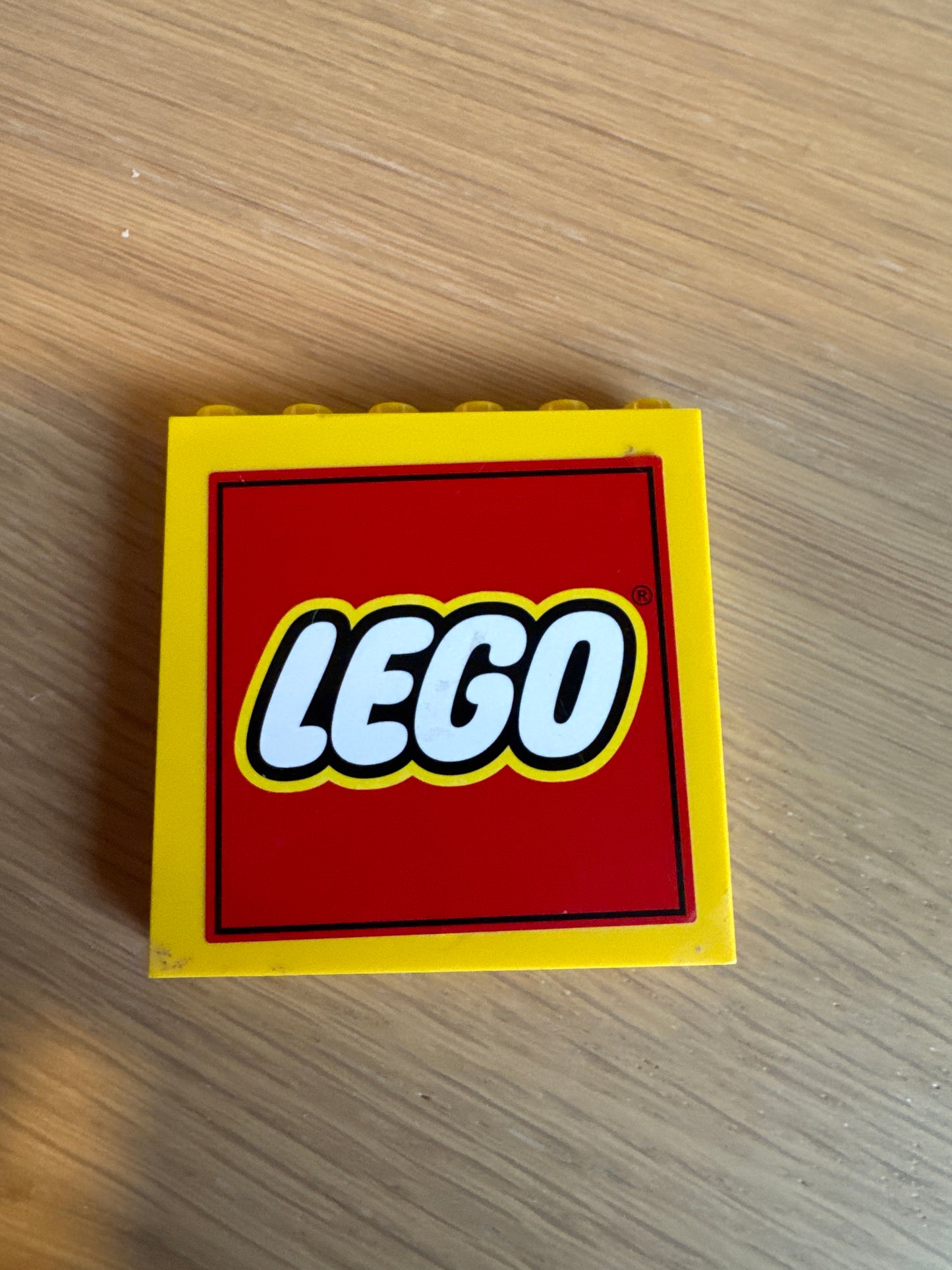 Panel 1 x 6 x 5 with LEGO Logo Pattern (Sticker) - Set 3221