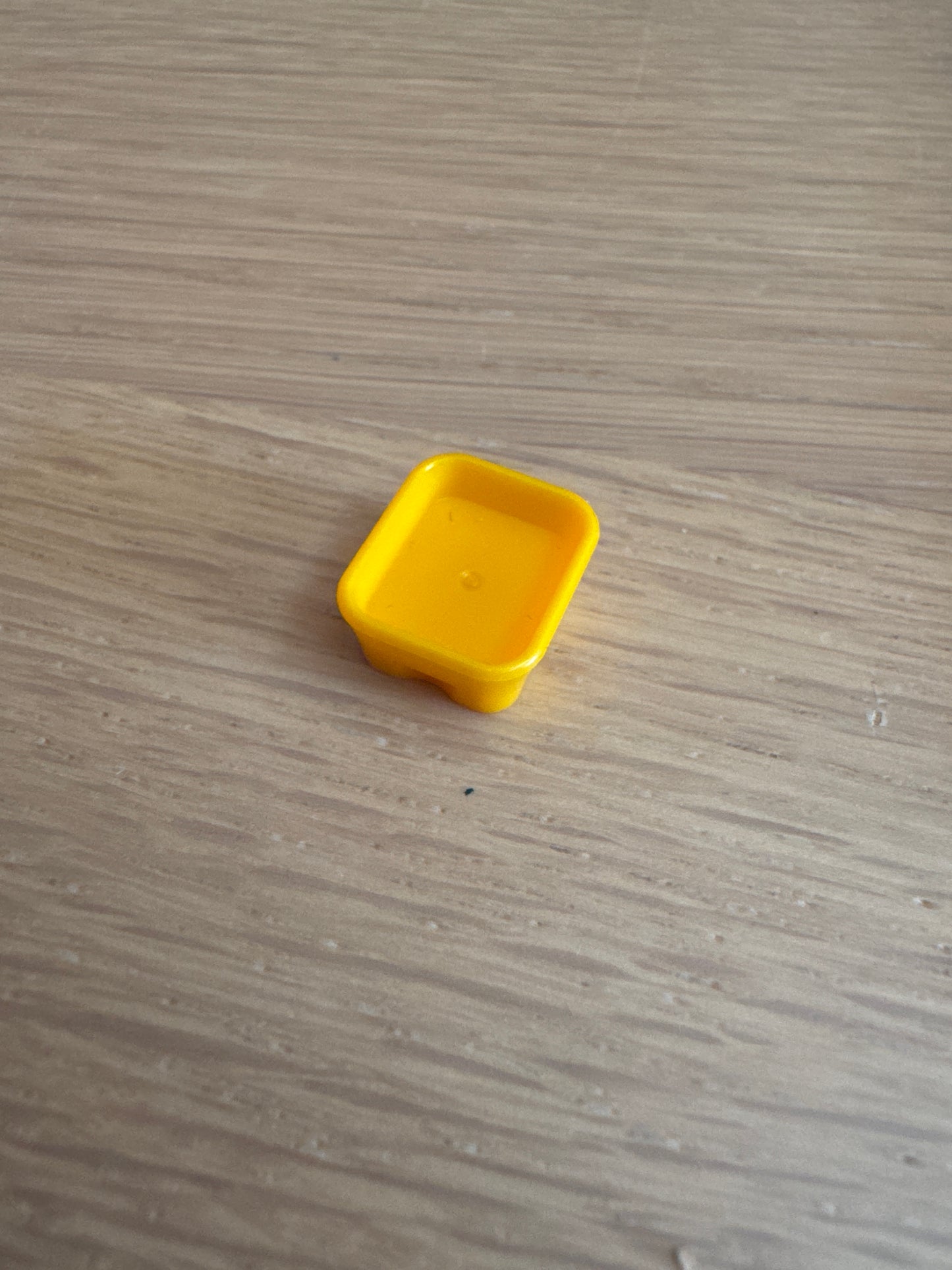 Friends Accessories Dish, Rectangular bright light orange