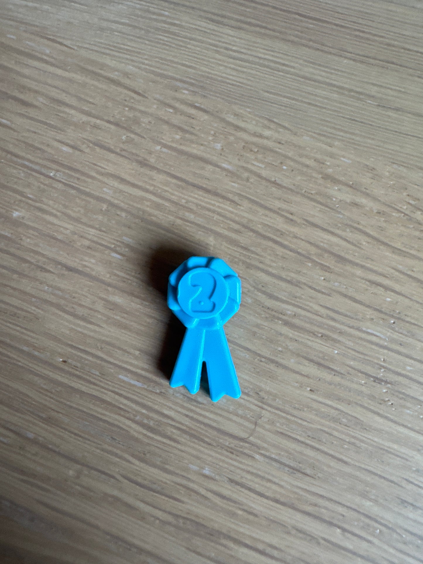 Friends Accessories Award Ribbon with Number 2 medium azure