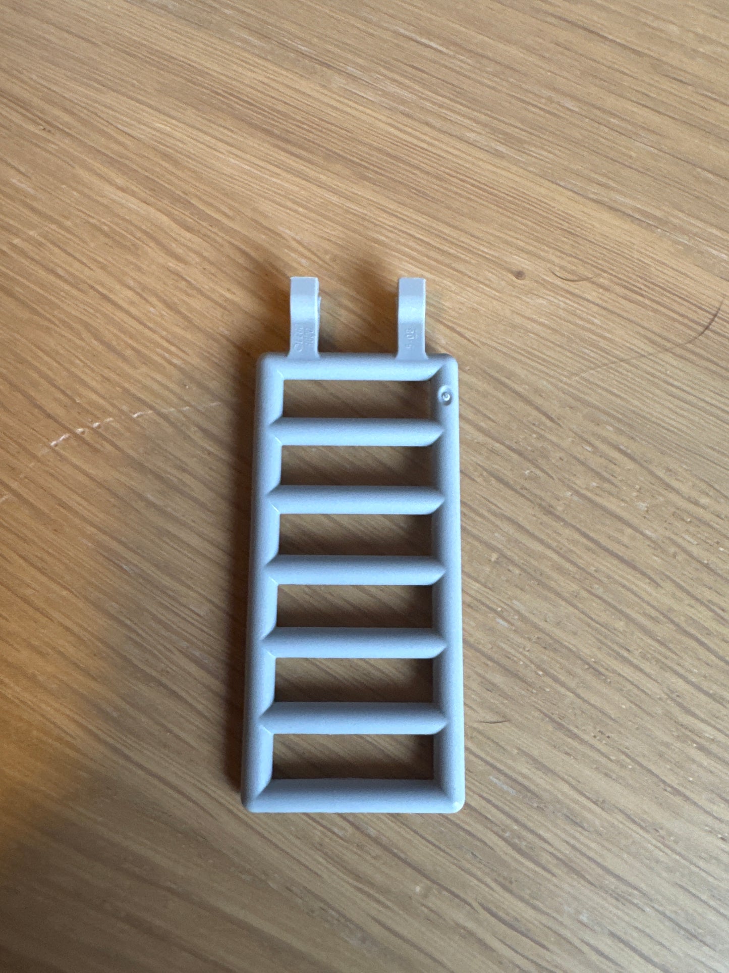 Bar 7 x 3 with 2 U Clips (Ladder) light bluish gray