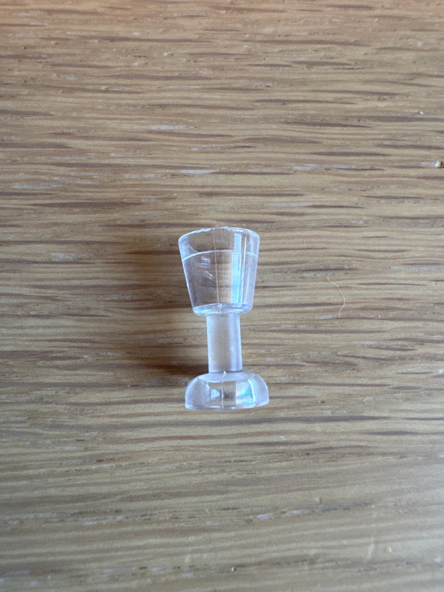 Minifigure, Utensil Goblet trans- clear