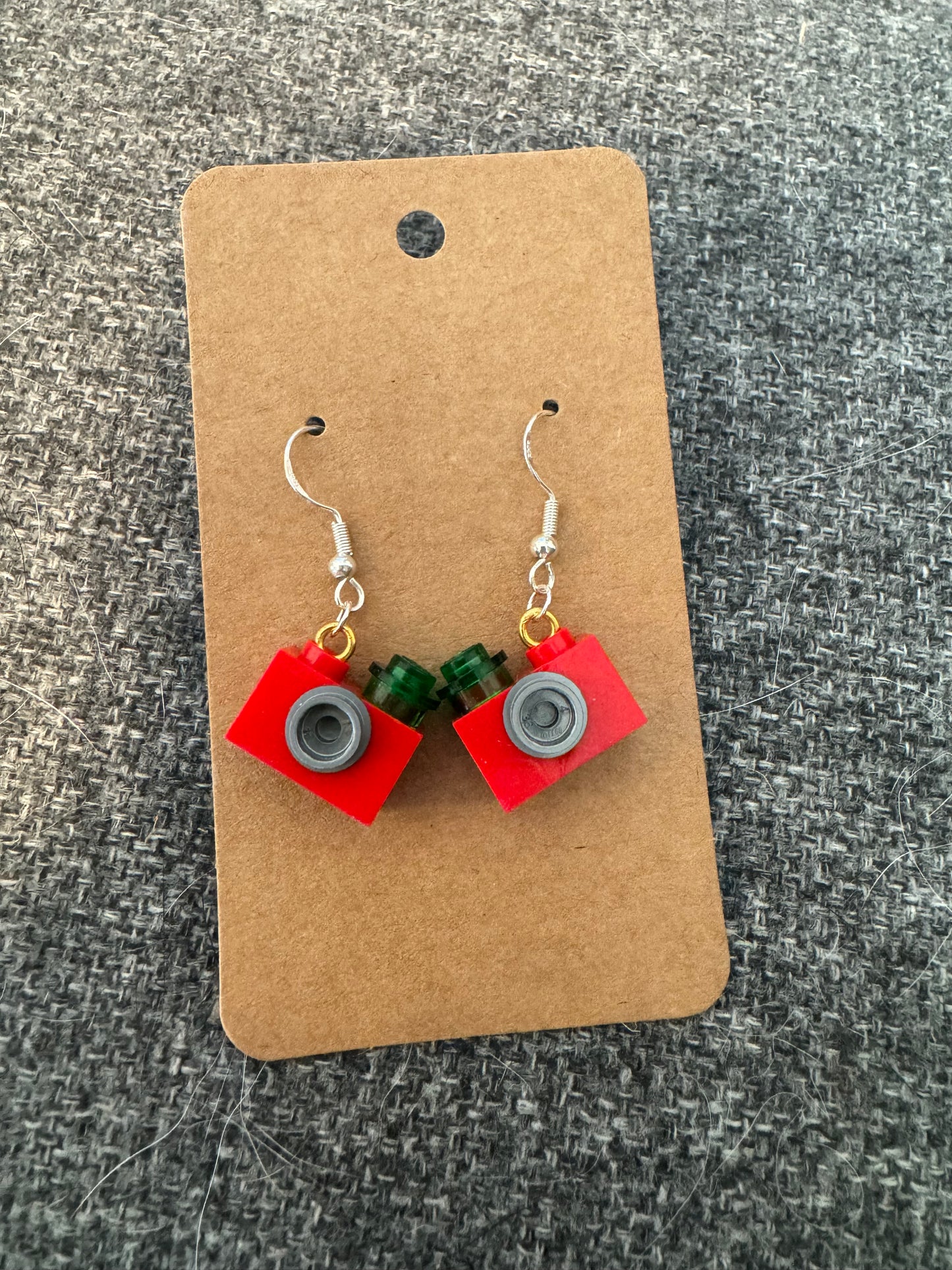 Camera earrings