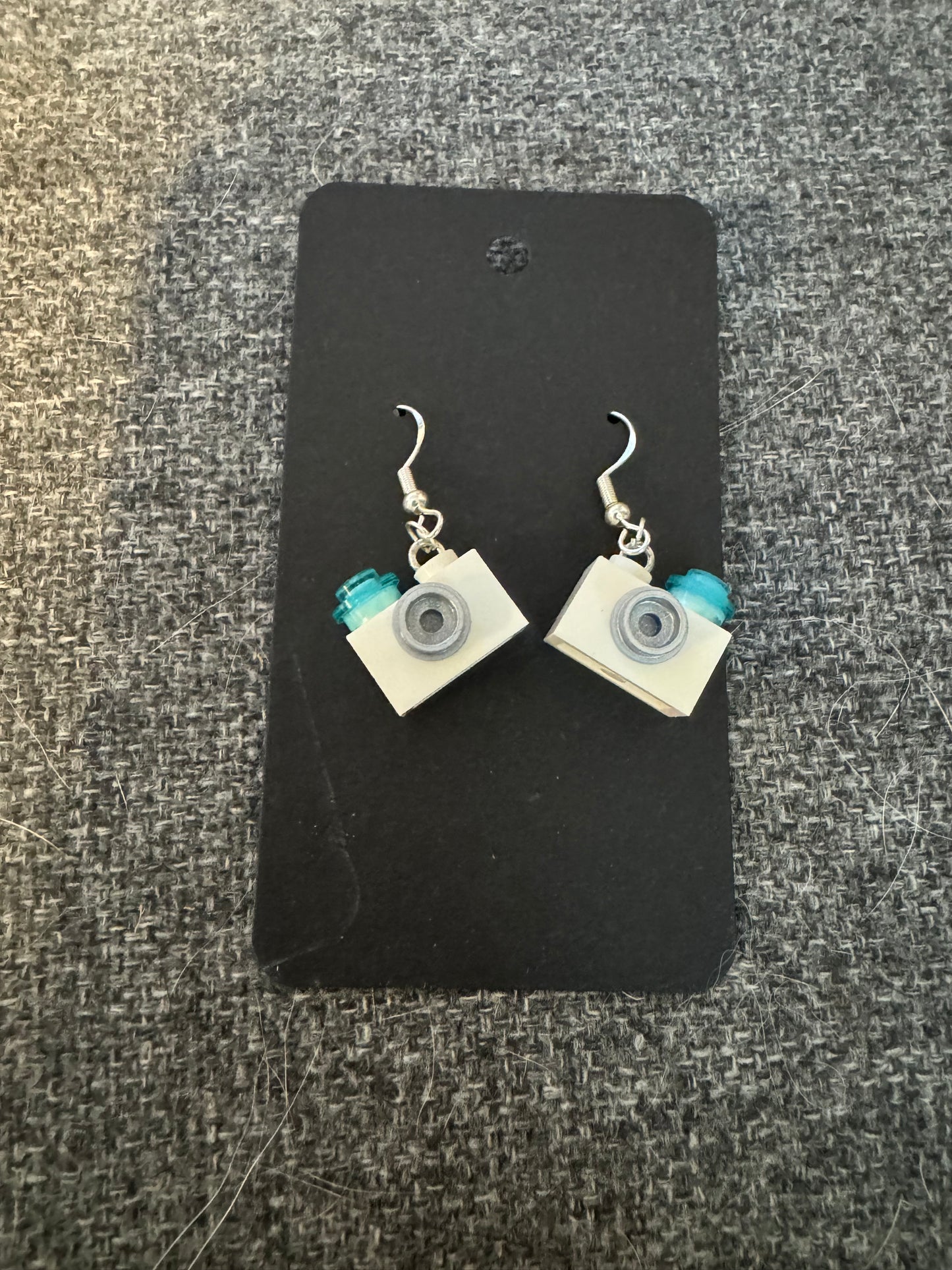 Camera earrings