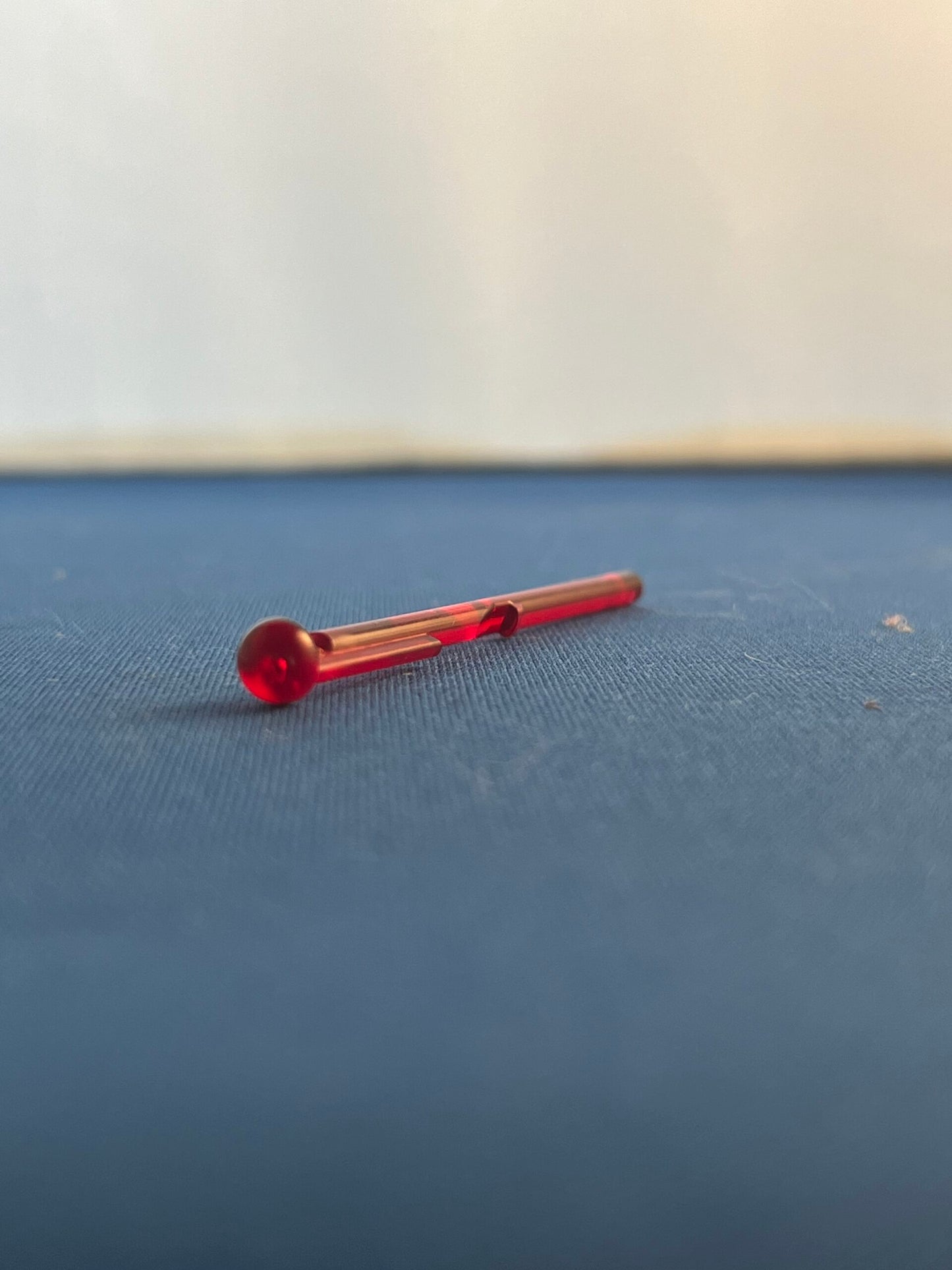 LEGO Arrow 8 for Spring Shooter Weapon Transparent Red