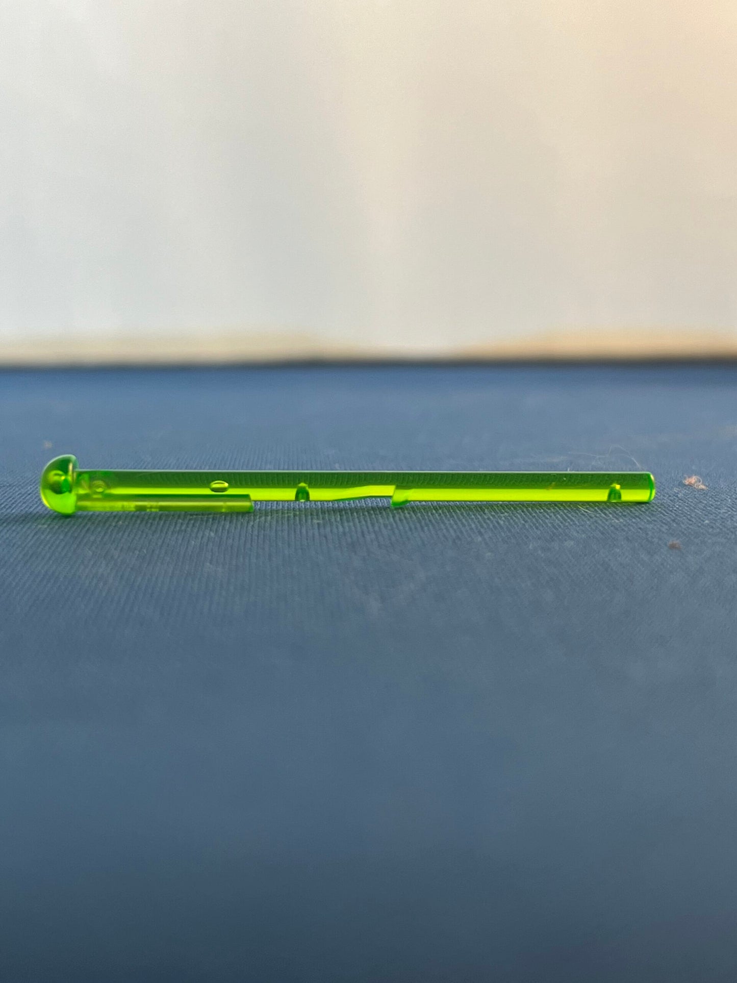 LEGO Arrow 8 for Spring Shooter Weapon Transparent Green