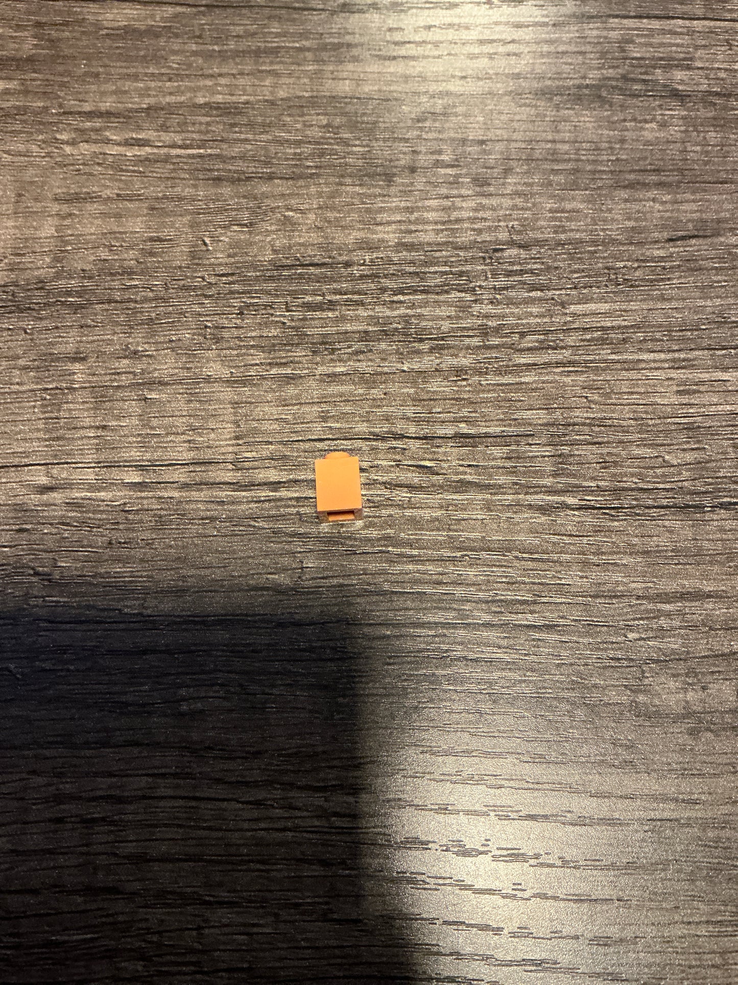 Brick 1 x 1 medium nougat