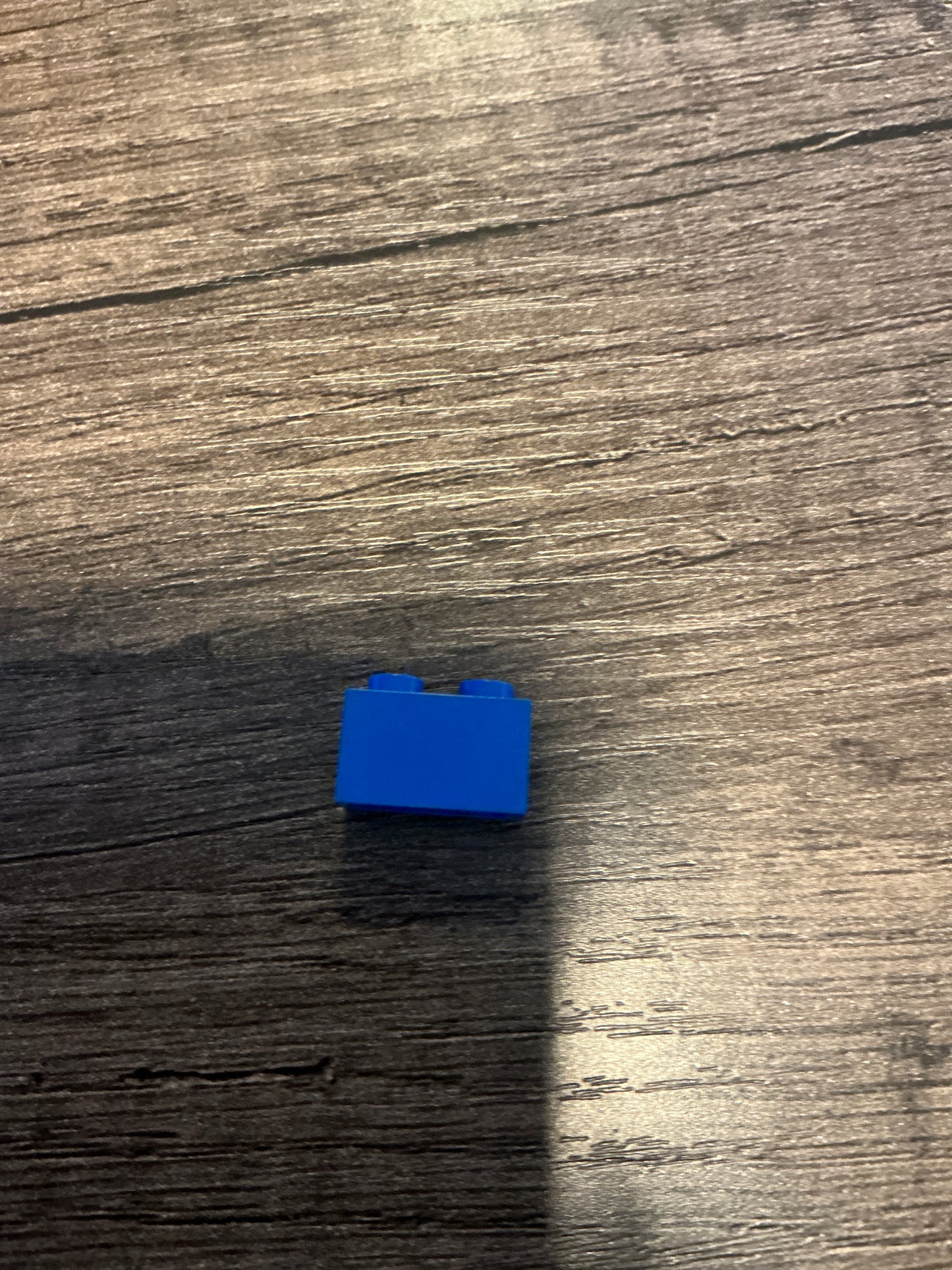 Brick 1 x 2 blue