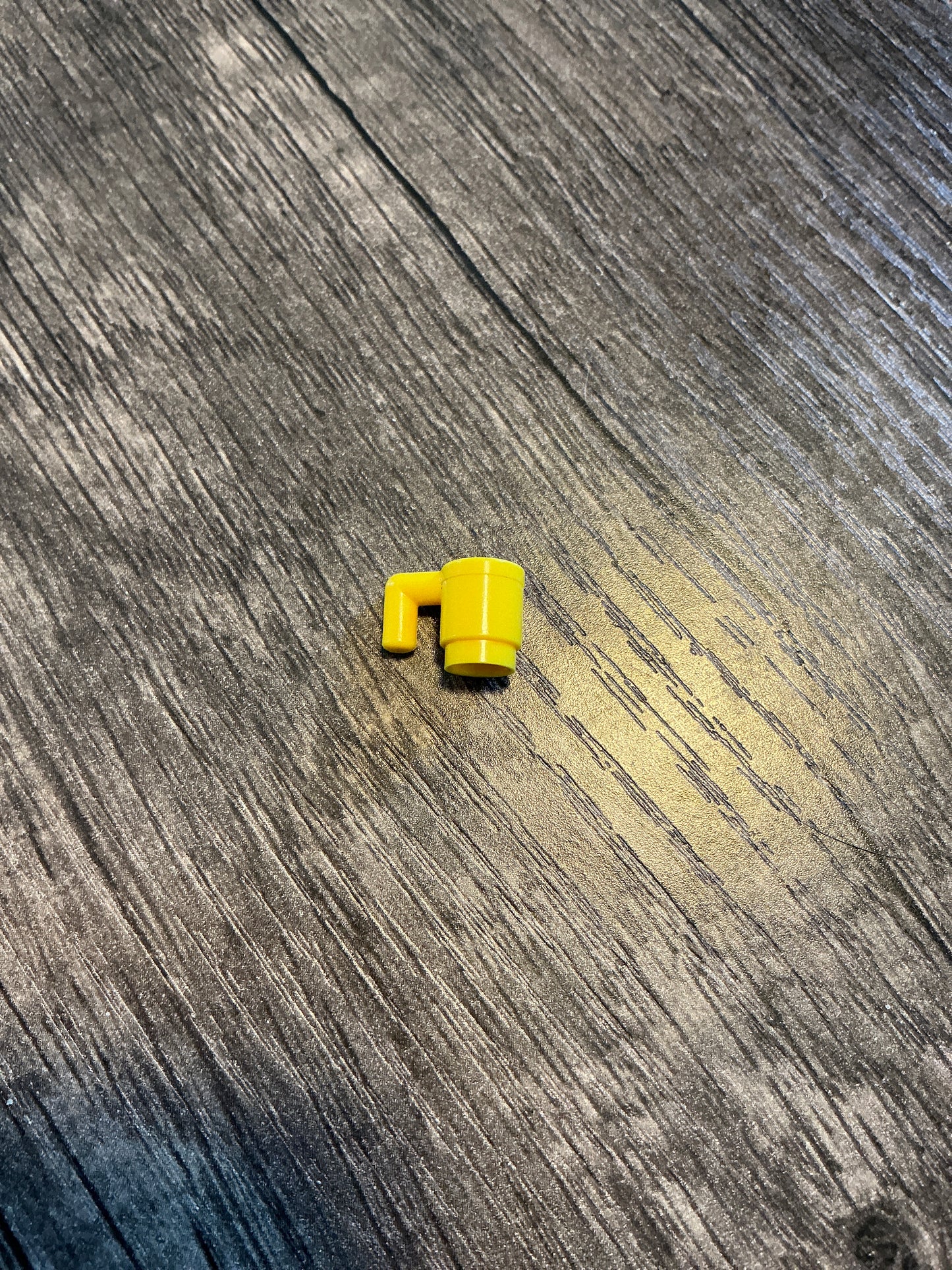 Minifigure, Utensil Cup yellow