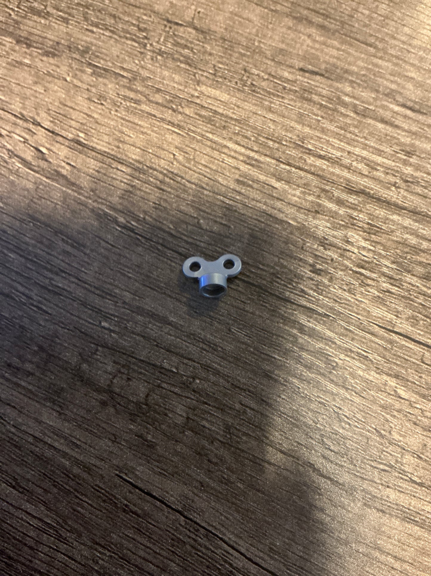 Minifigure, Utensil Toy Winder Key flat silver