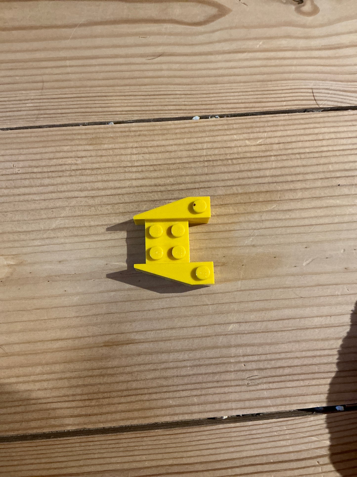 Wedge 3 1/2 x 4 with Stud Notches yellow