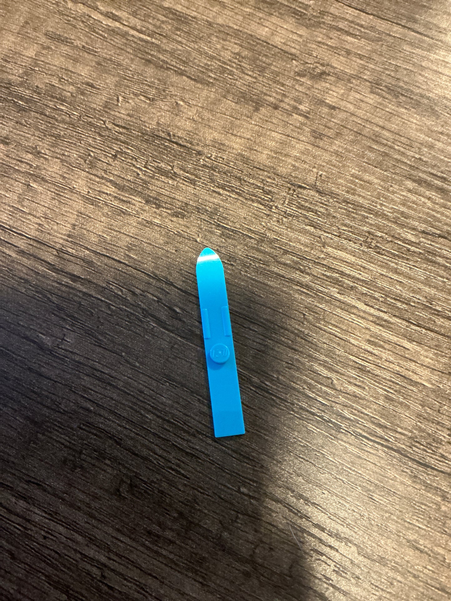 Minifigure, Utensil Ski 6L (47mm Long) medium azure