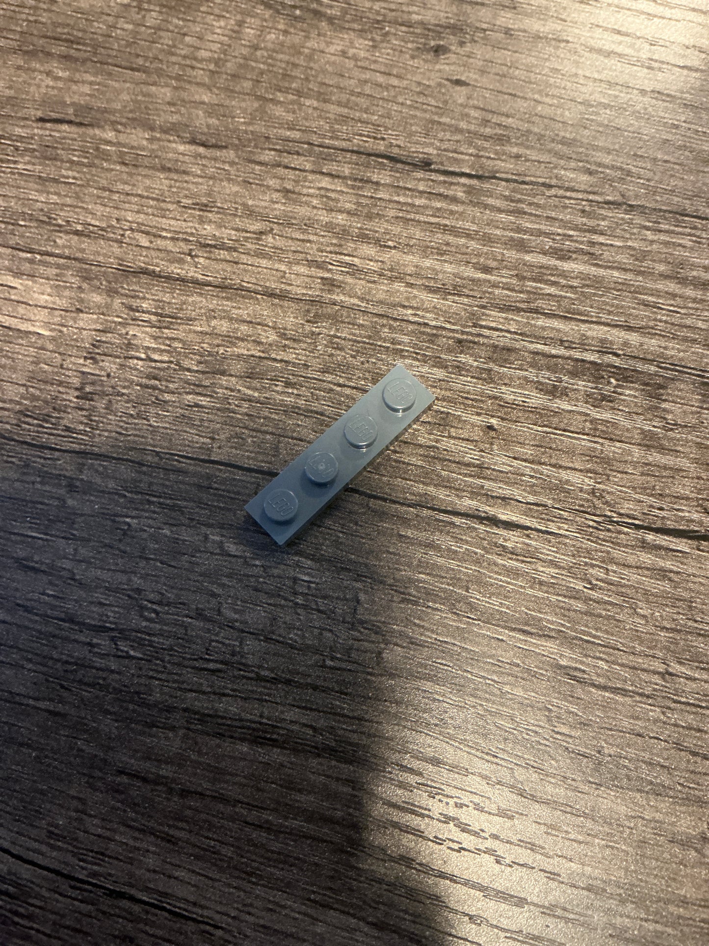 Plate 1 x 4 dark bluish gray