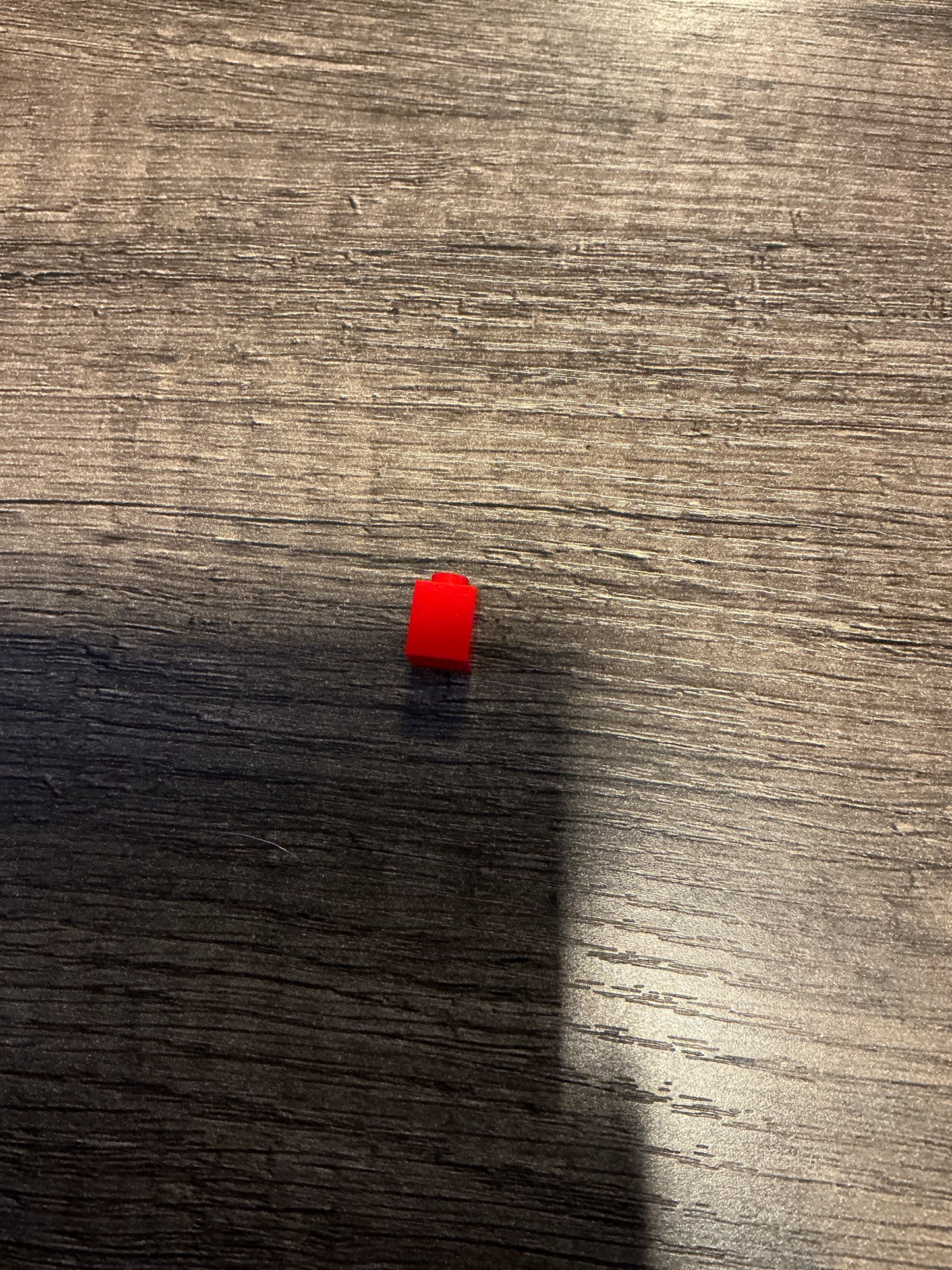 Brick 1 x 1 red