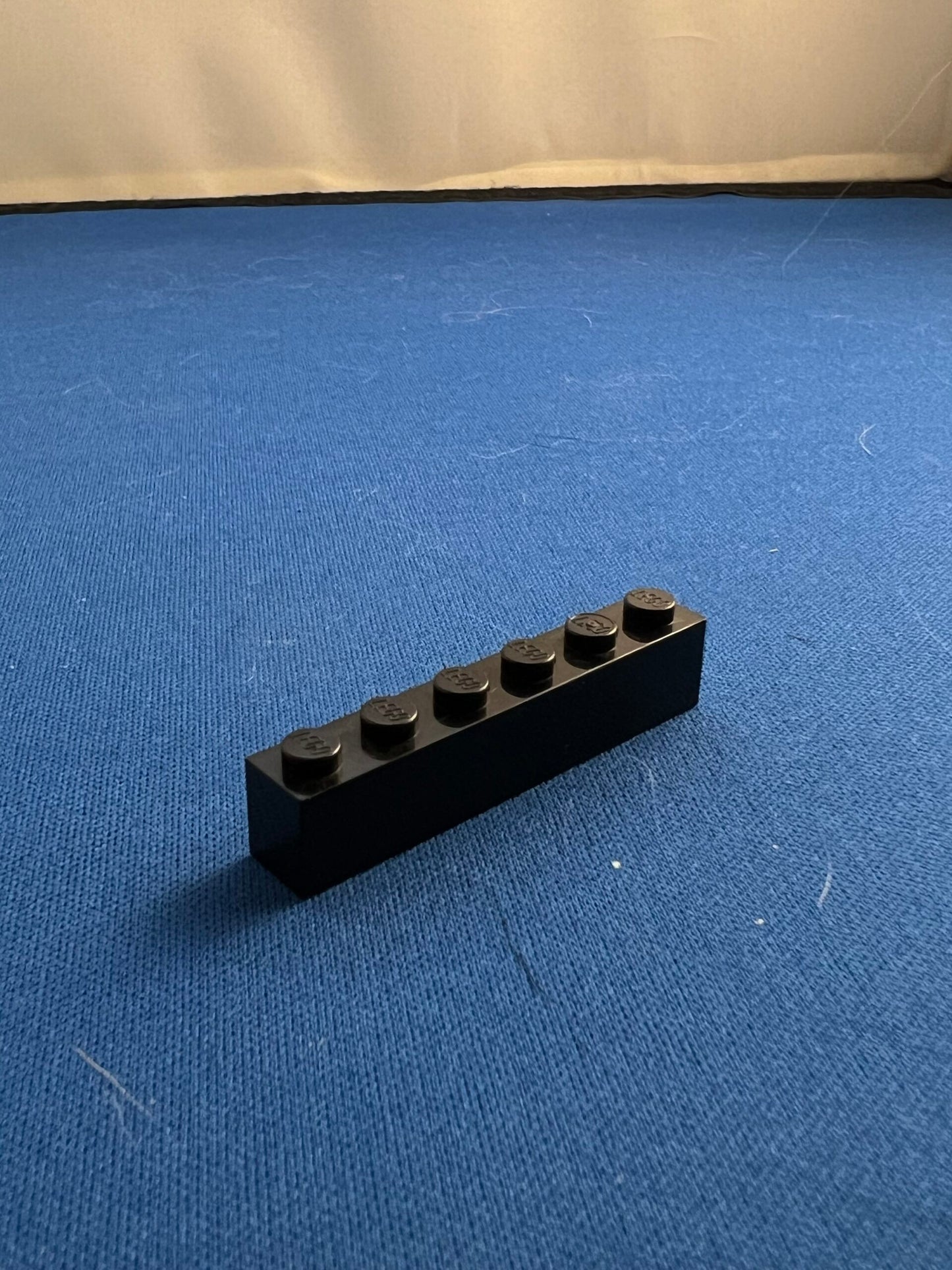 LEGO Brick 1 x 6 Black