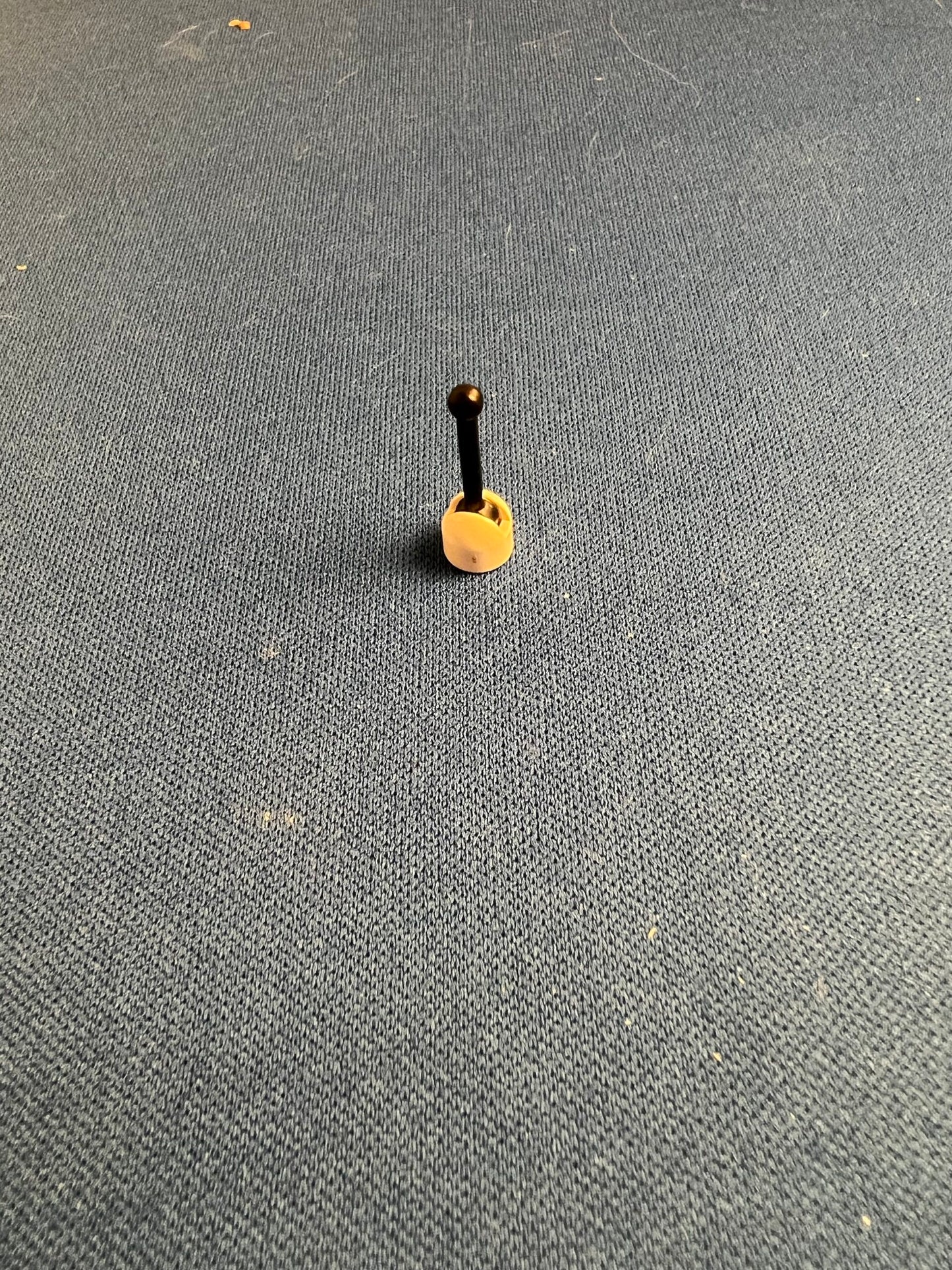 LEGO Base with Black Lever White