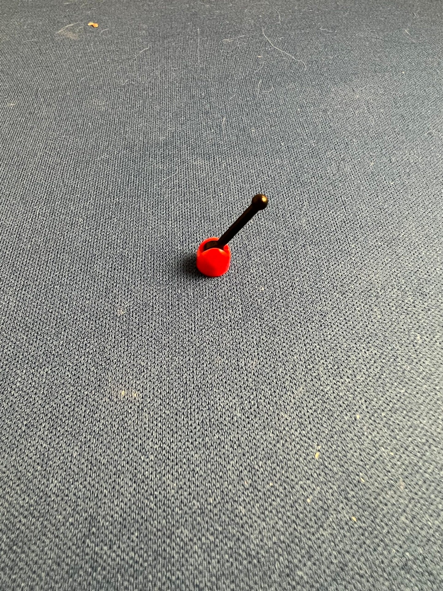 LEGO Base with Black Lever Red