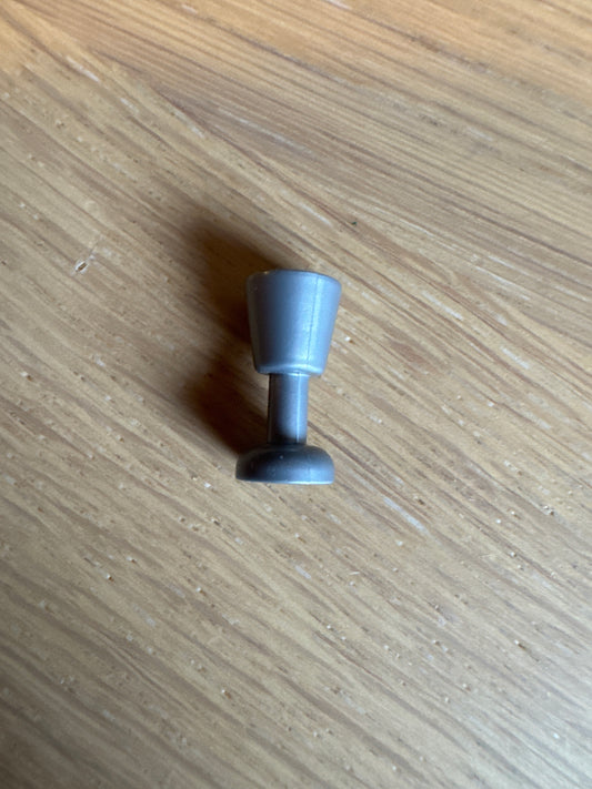 Minifigure, Utensil Goblet flat silver