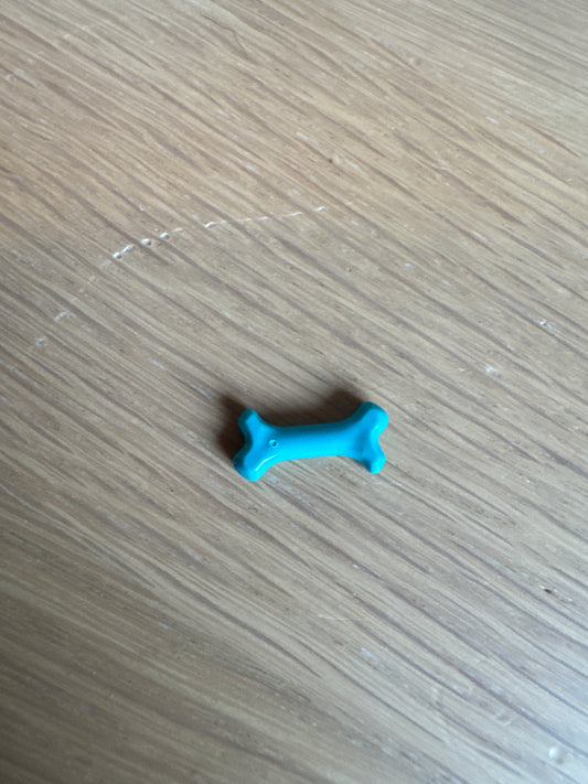 Bone, Short dark turquoise