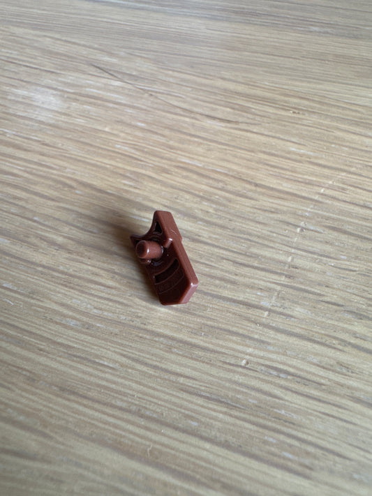 Projectile Launcher Part, Trigger for Gun, Mini Blaster / Shooter reddish brown