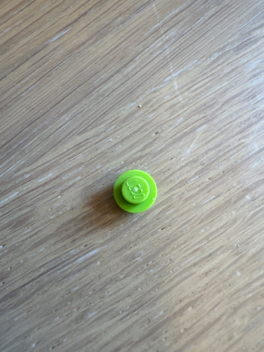 Plate, Round 1 x 1 lime