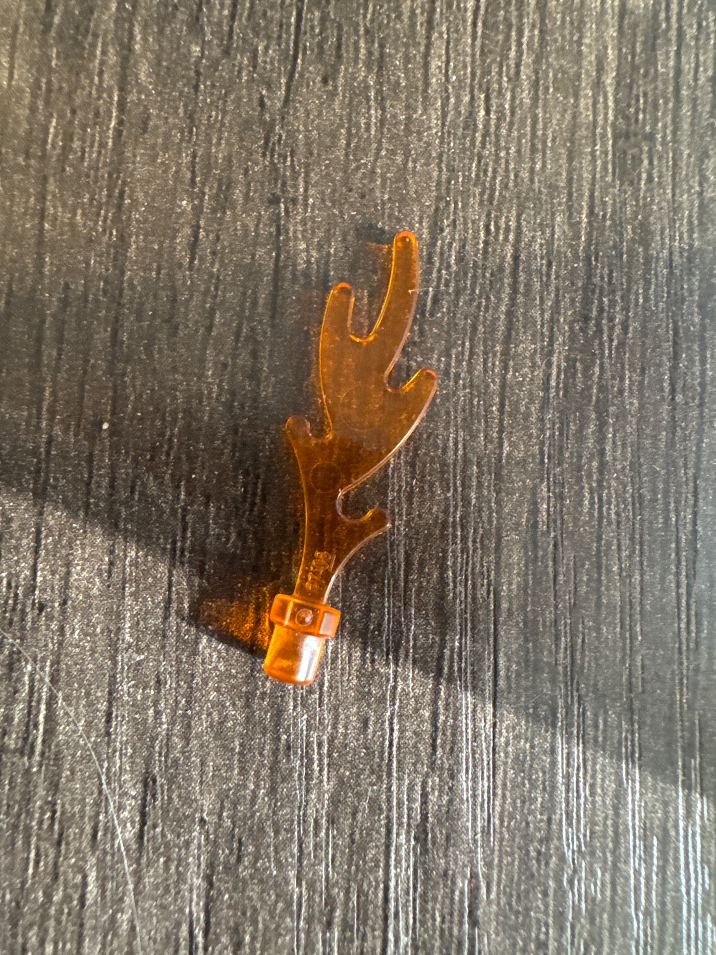 Wave Rounded Straight with Bar End (Castle Dragon Flame / Seaweed / Water) trans-light orange