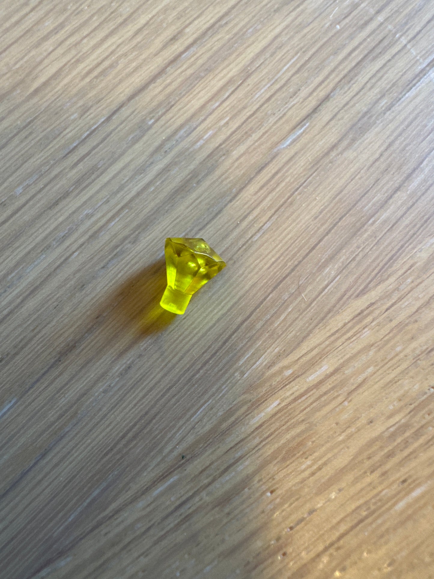 Rock 1 x 1 Jewel 24 Facet trans- yellow