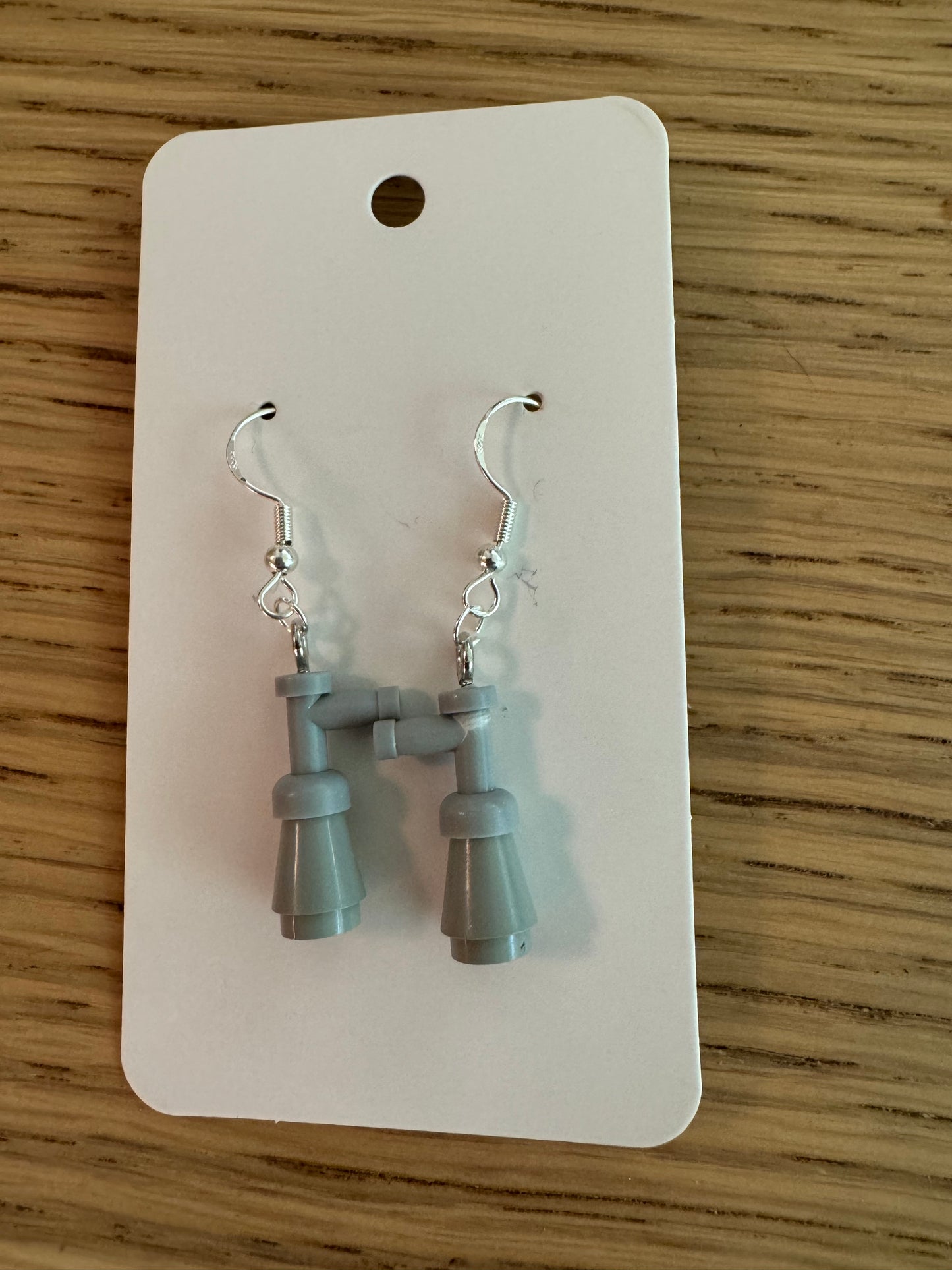 Lego bottles earrings