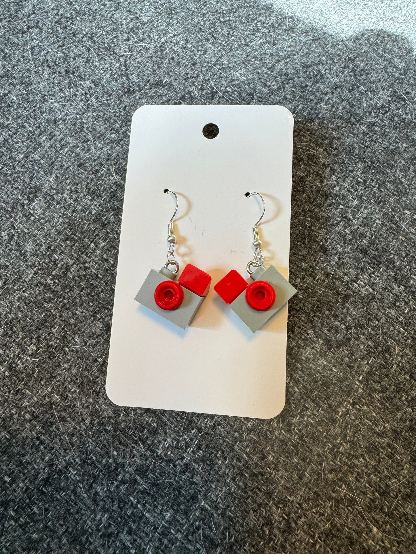 Camera earrings