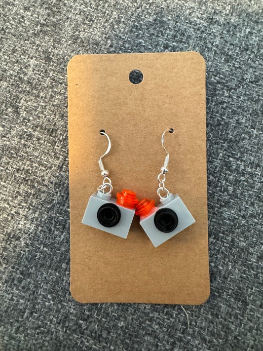 Camera earrings