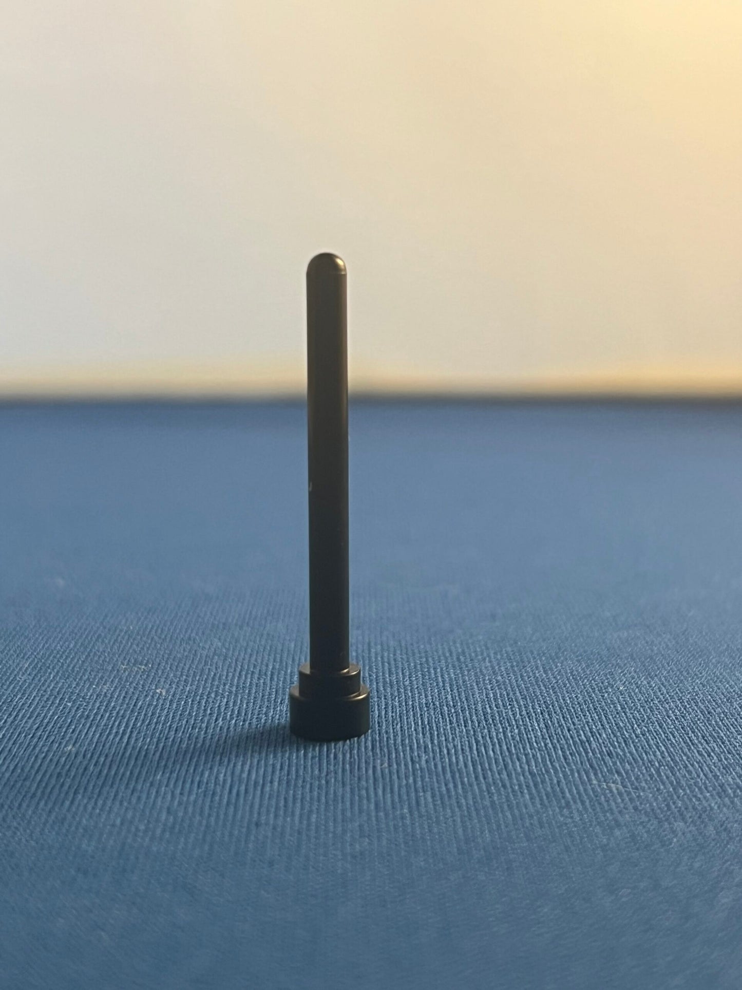 LEGO Antenna 1 x 4 with Rounded Top Black