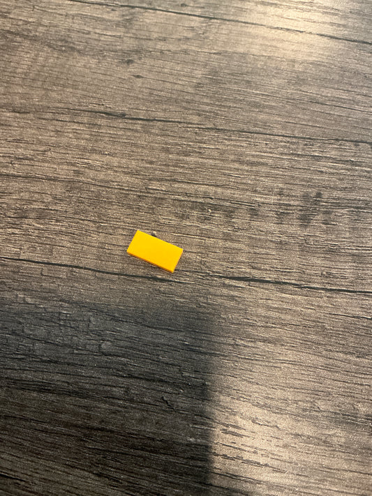Tile 1 x 2 bright light orange