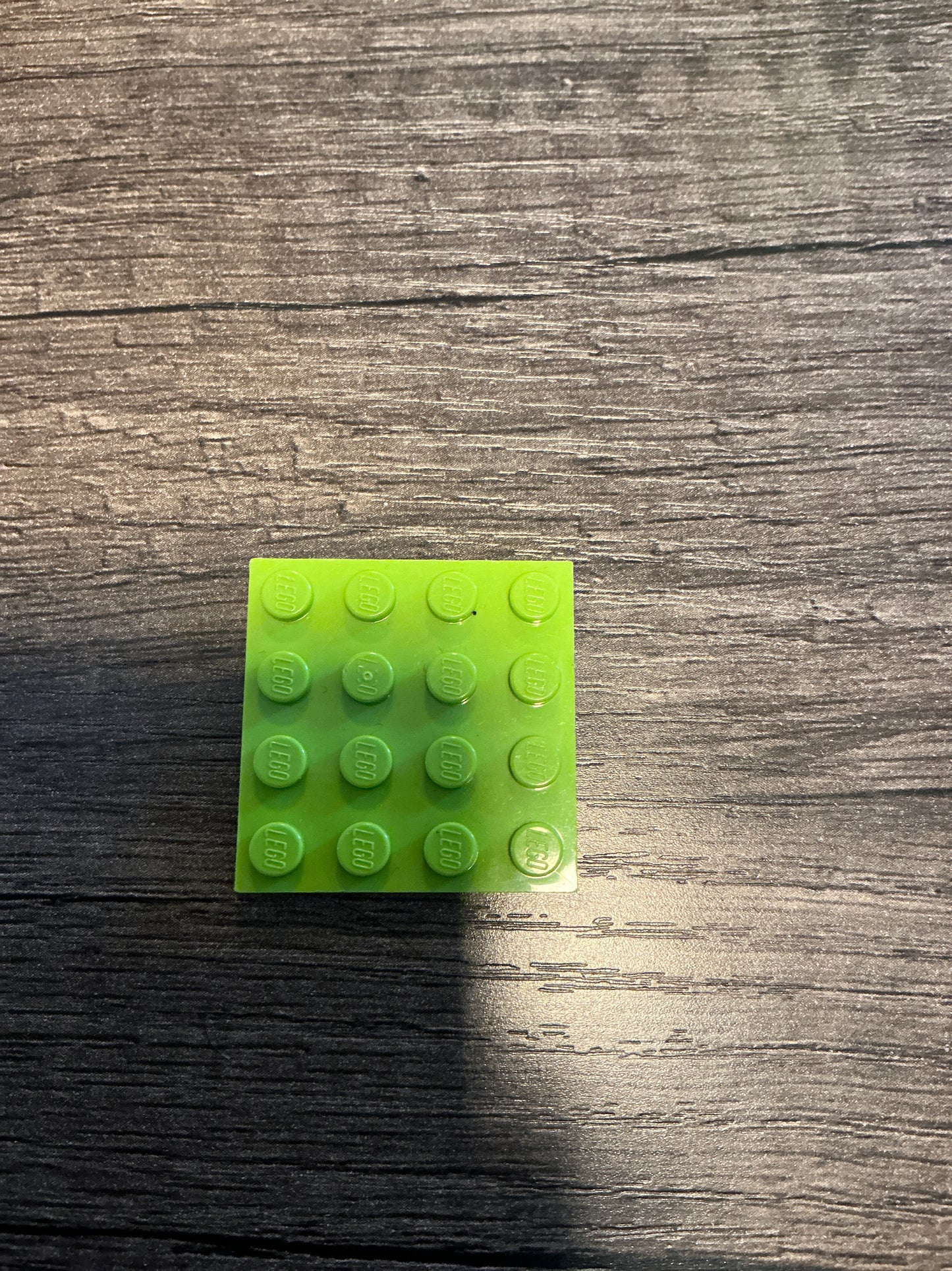 Plate 4 x 4 lime