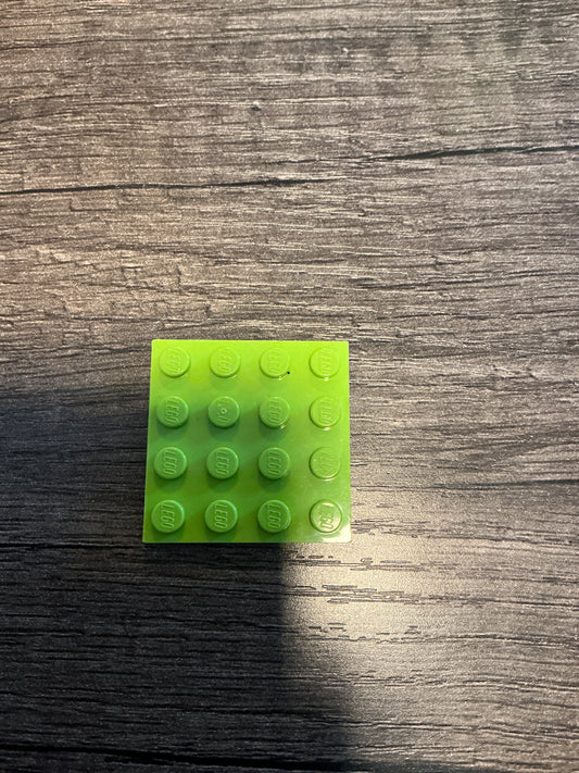 Plate 4 x 4 lime