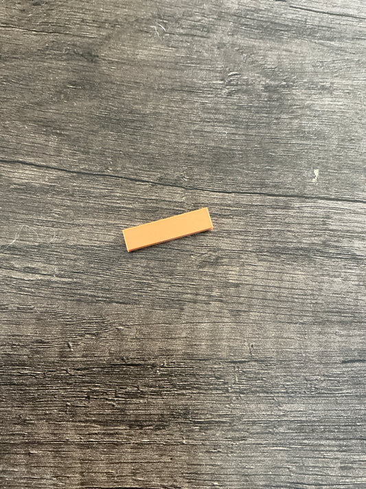 Tile 1 x 4 Dark nougat