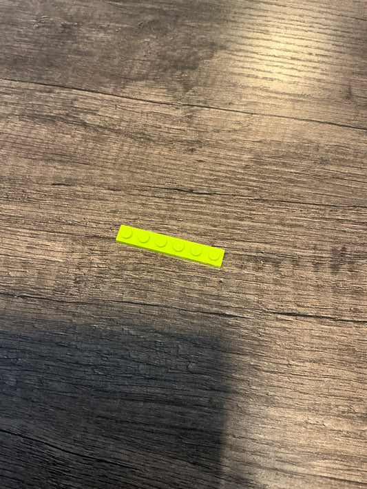 Plate 1 x 6 lime