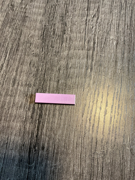 Tile 1 x 4 trans-light purple