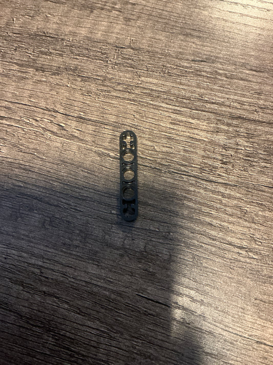 Technic, Liftarm Thin 1 x 5 - Axle Holes black