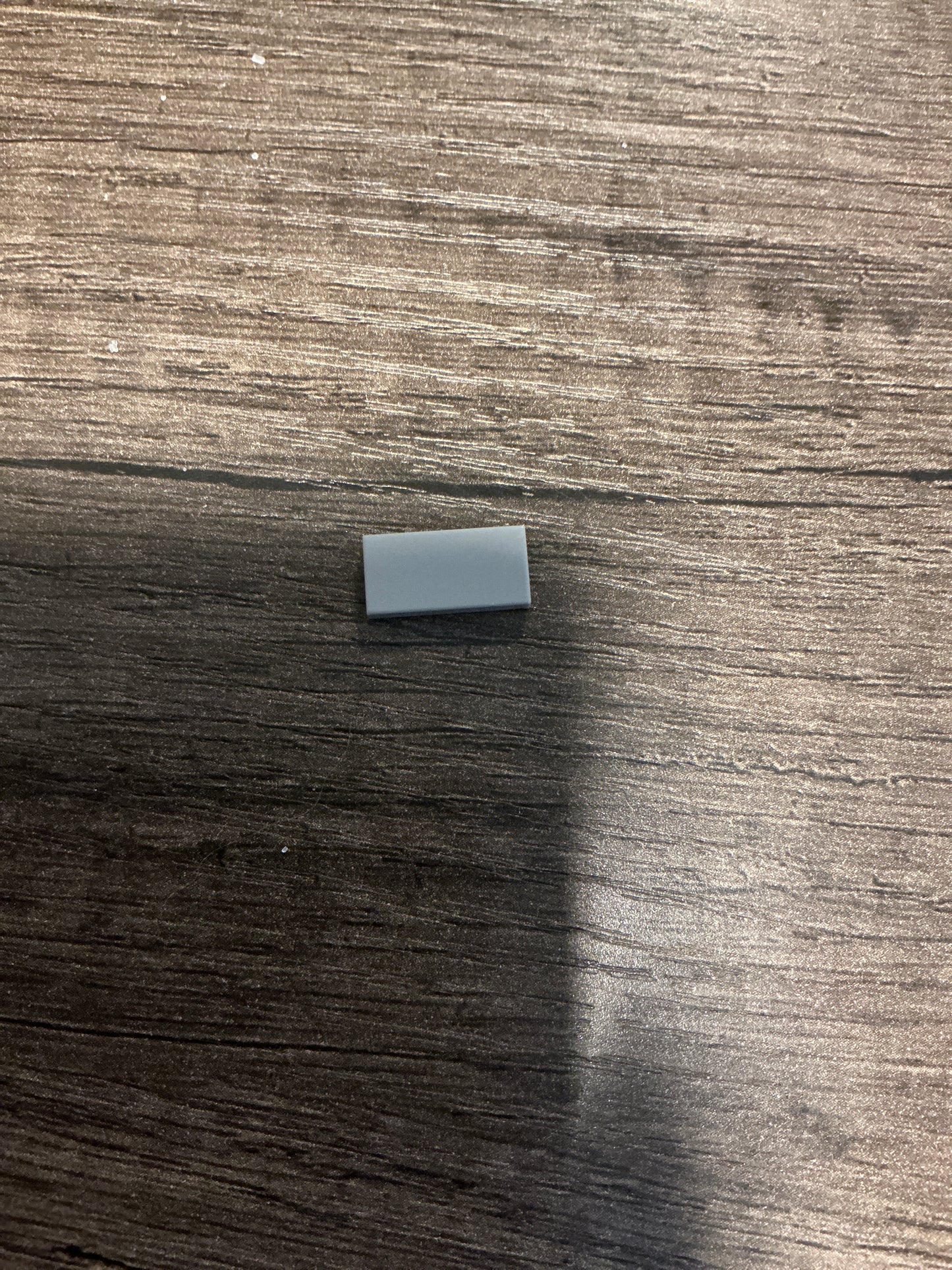 Tile 1 x 2 light gray