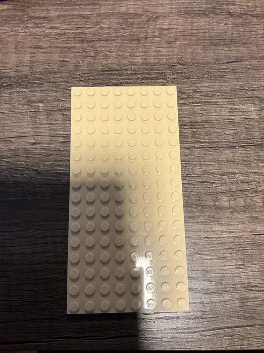 Plate 8 x 16 tan
