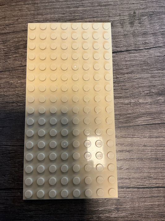 Plate 8 x 16 tan