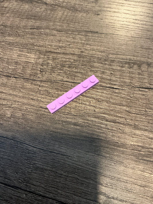Plate 1 x 6 medium lavender