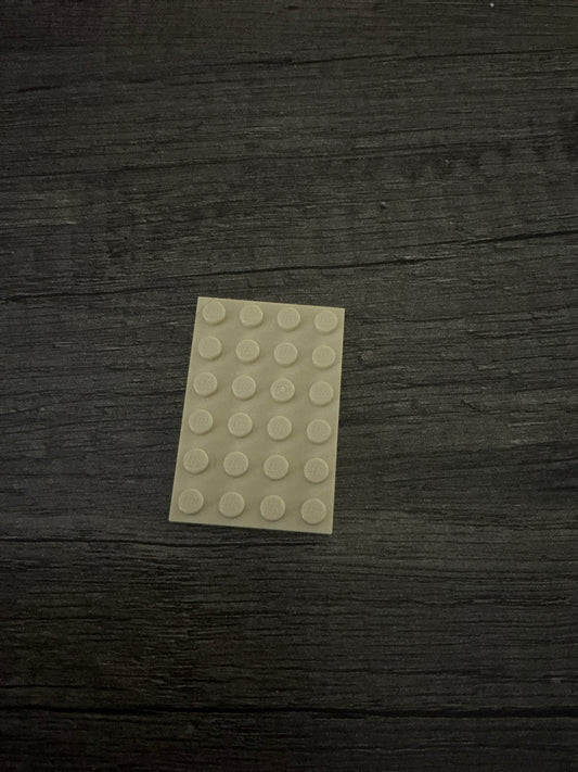 Plate 4 x 6 tan