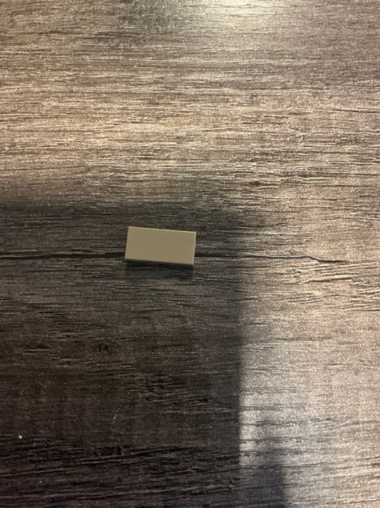Tile 1 x 2 dark tan