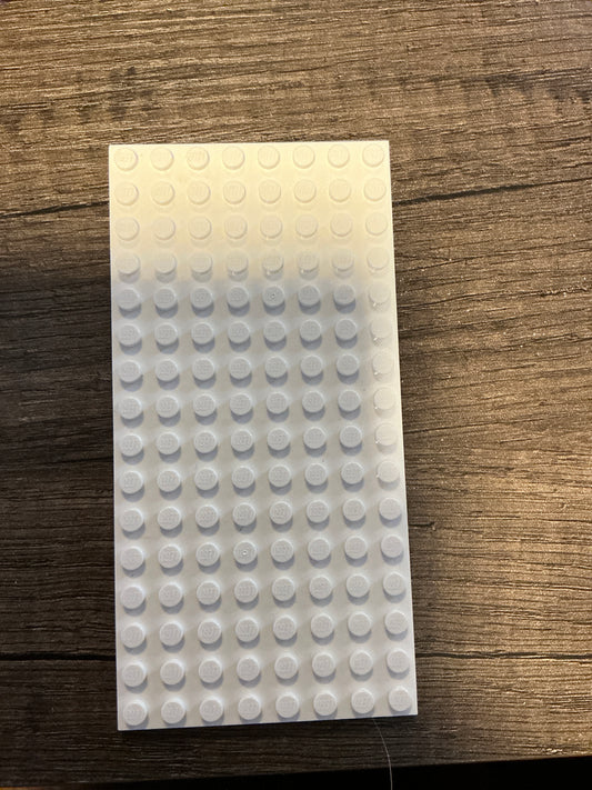 Plate 8 x 16 white