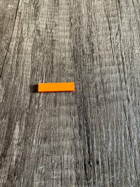Tile 1 x 4 orange