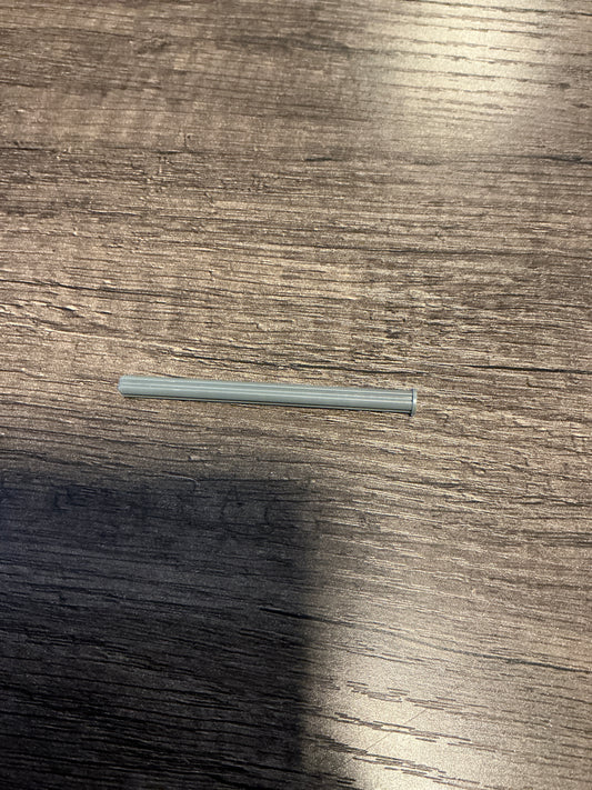 Technic, Brick 1 x 2 with Axle Hole dark bluish gray
