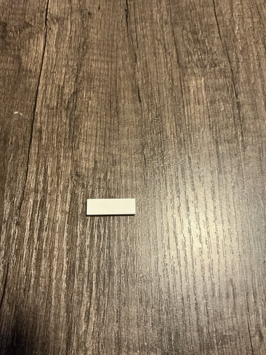 Tile 1 x 3 white