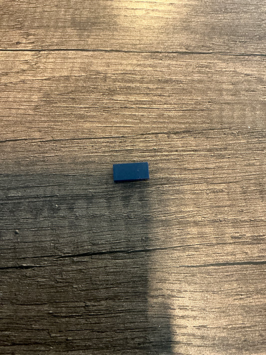 Tile 1 x 2 Dark blue