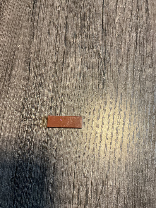 Tile 1 x 3 reddish brown