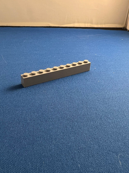 LEGO Brick 1 x 10 Light Gray